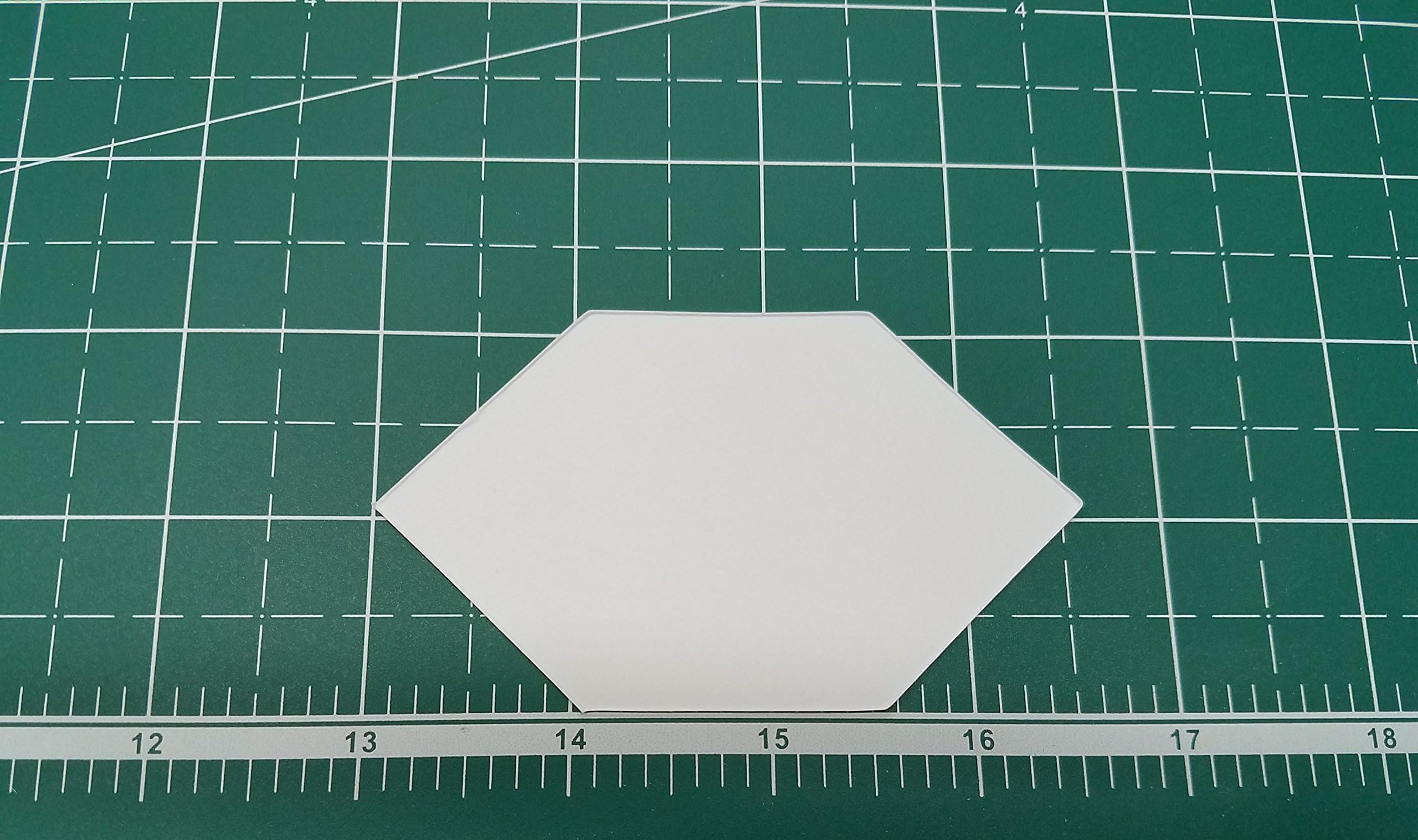 1.5" Elongated Hexagon English Paper Piecing EPP Set of 100
