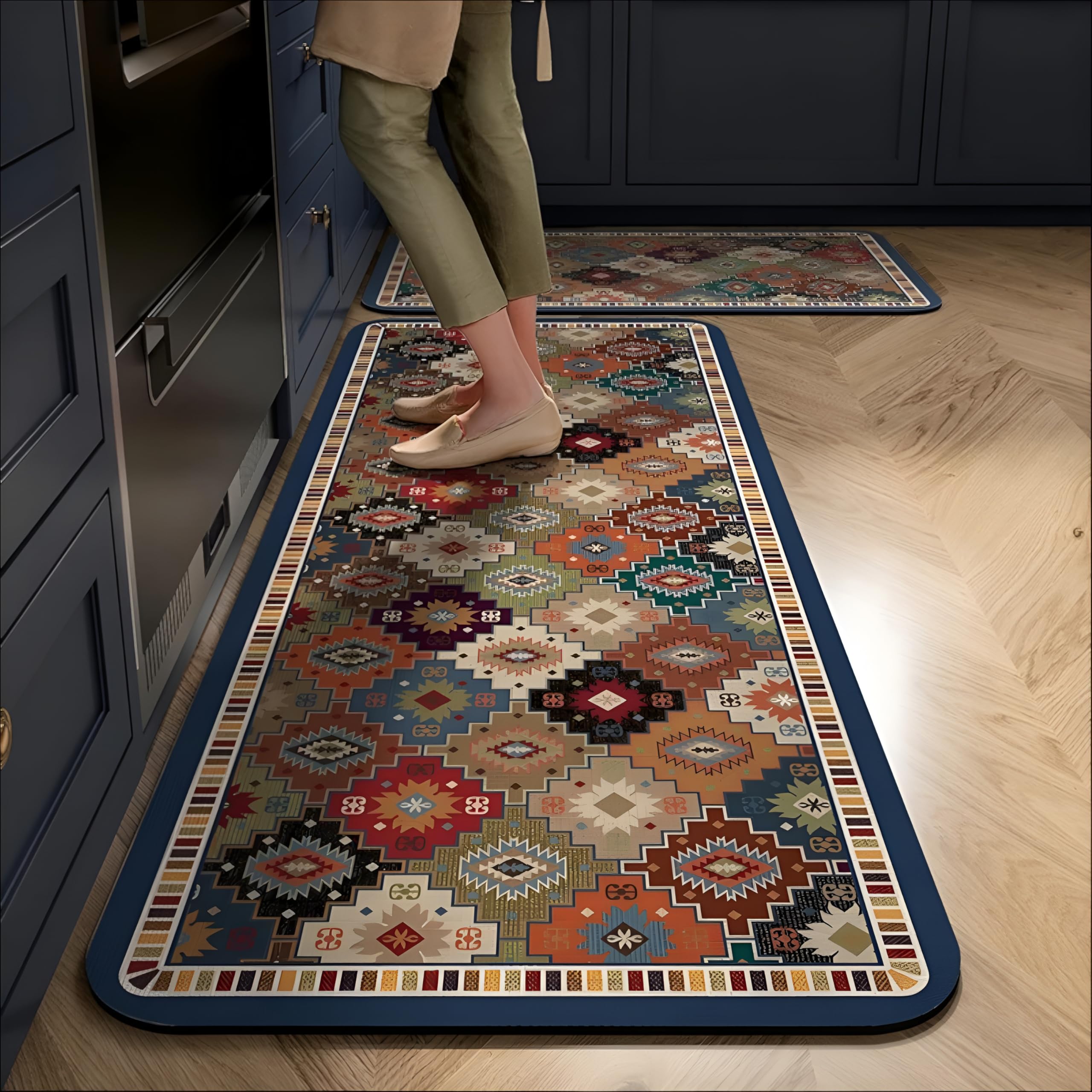 Roslen Kitchen Mats - Waterproof & Anti-Fatigue -10