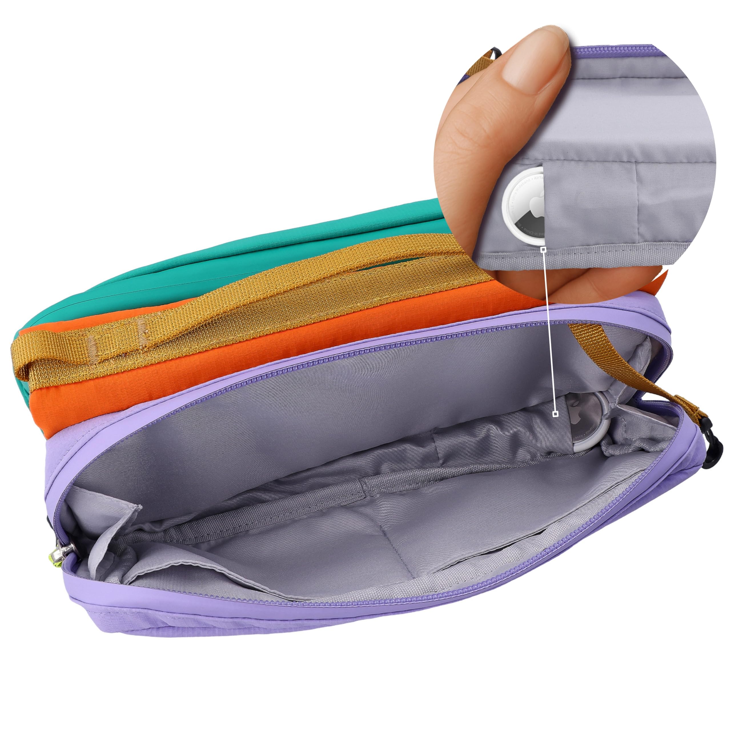 Jo&Lu Urban Aktive Bauchtasche – Sportliche Bauchtasche für Herren & Damen, Leicht & Wasserabweisend, Ideal für Reisen, Alltag, Running & Outdoor