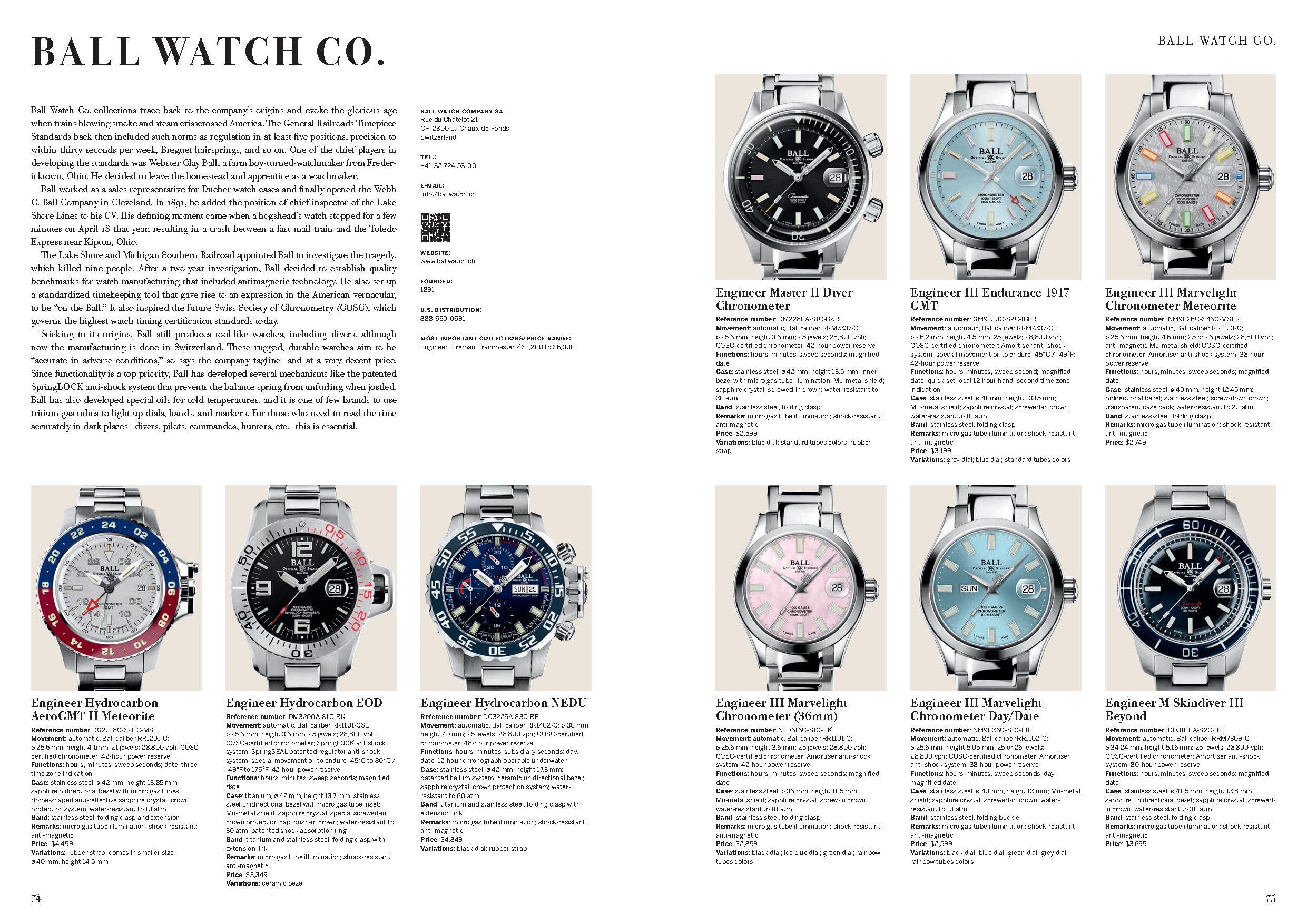 Wristwatch Annual 2025 /anglais: The Catalog of Producers, Prices, Models, and Specifications
