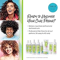 Vista 5 de ALL ABOUT CURLS High Definition Gel For Curly Hair Styling Alcohol-Free Moisturize, Define & Enhance Texture Reduce Frizz & Boost Shine