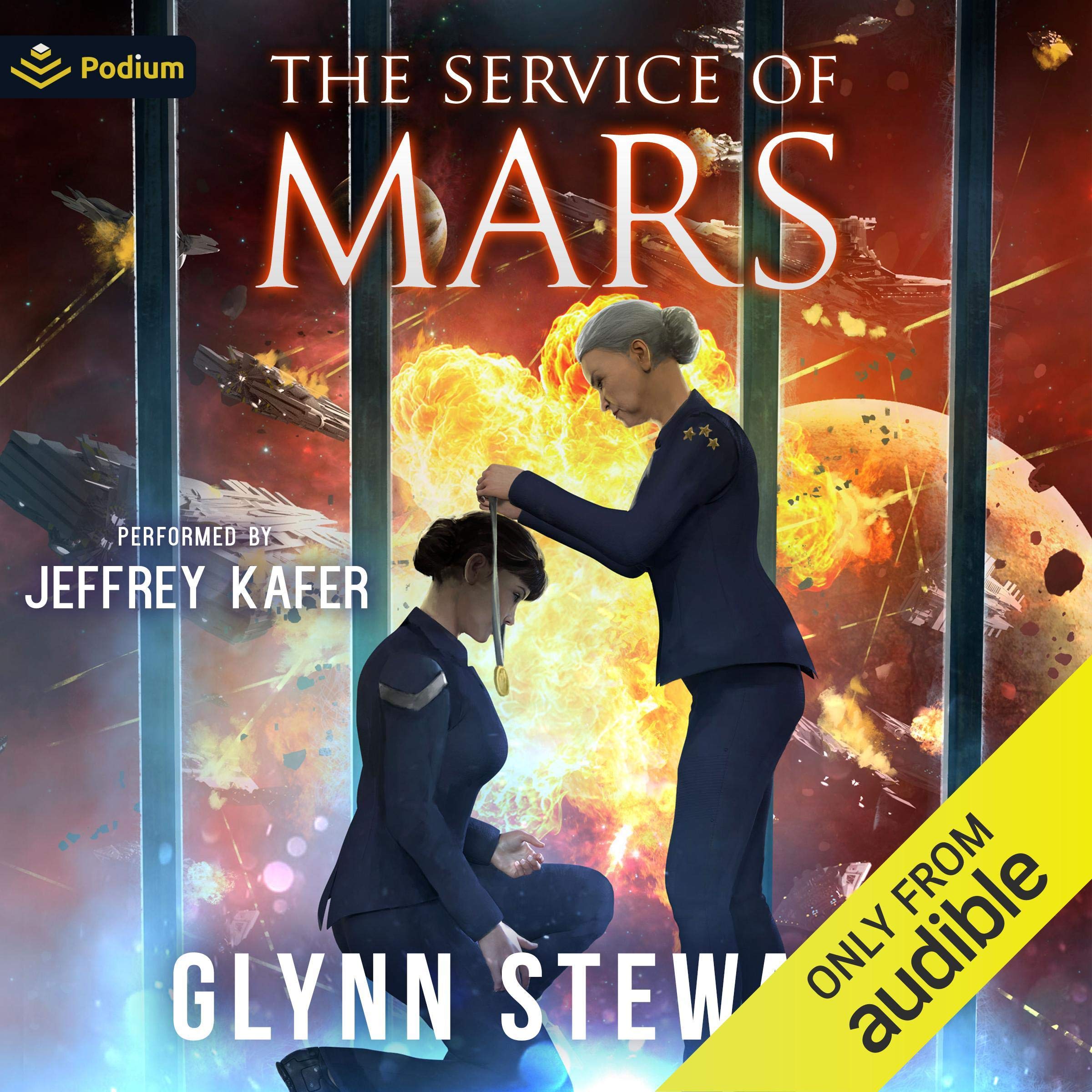 Cover art for The Service of Mars