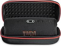 Vista 3 de JBL Charge 5 Wireless Bluetooth Speaker (Black) Rugged IP67 Waterproof Outdoor Audio with Deep Bass & 20H Playtime Includes Protective Travel