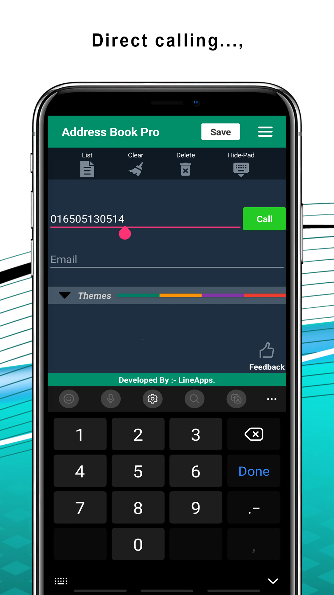 Address Book Pro App on Amazon Appstore