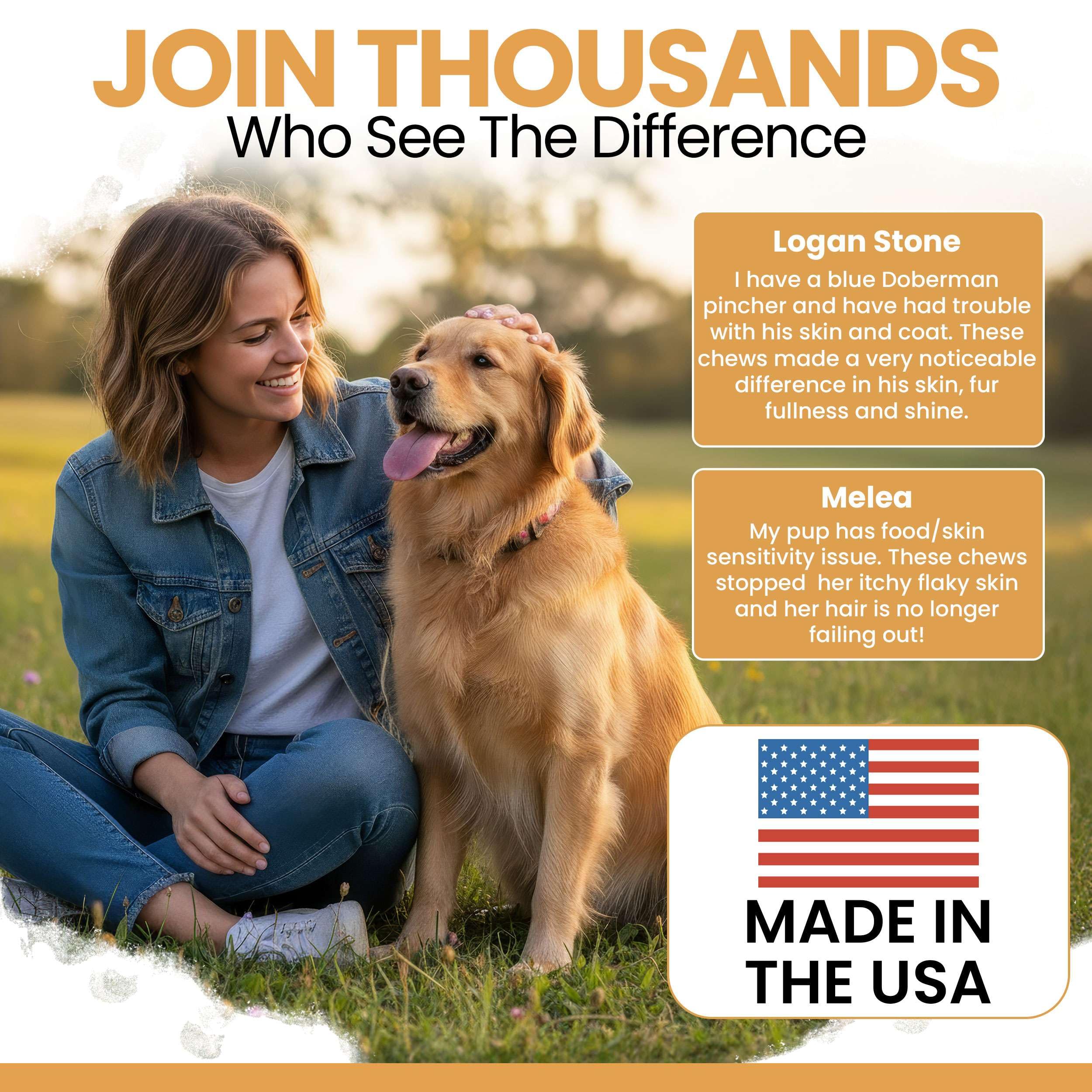 Salmon Oil for Dogs and Cats, 32 oz - Omega-Rich Supplement for Healthy Skin & Coat, Joint & Immune Support - All-Natural Fish Oil Liquid - Premium Pet Care, Made in USA — Amazon image 6
