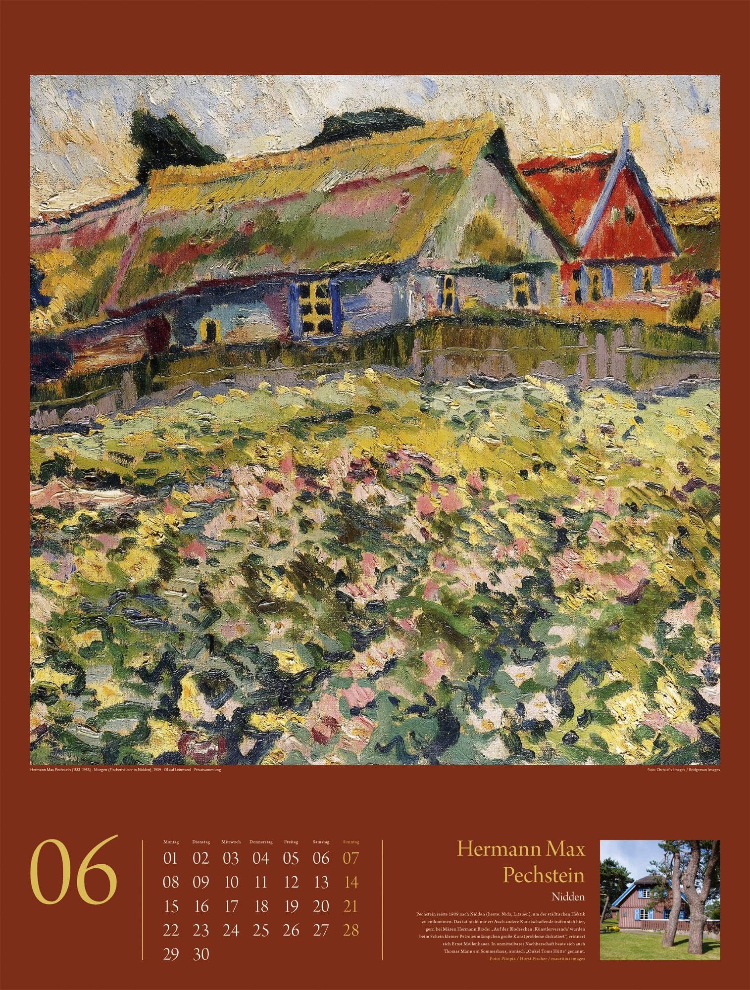 KunstGeschichten Kalender 2026 | Meisterwerke und die Orte ihrer Inspiration | Informativer Kunstkalender im großen Hochformat (50x66 cm) | Mit Texten