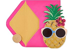 Pineapple Birthday Card Embodying Joy and Celebration