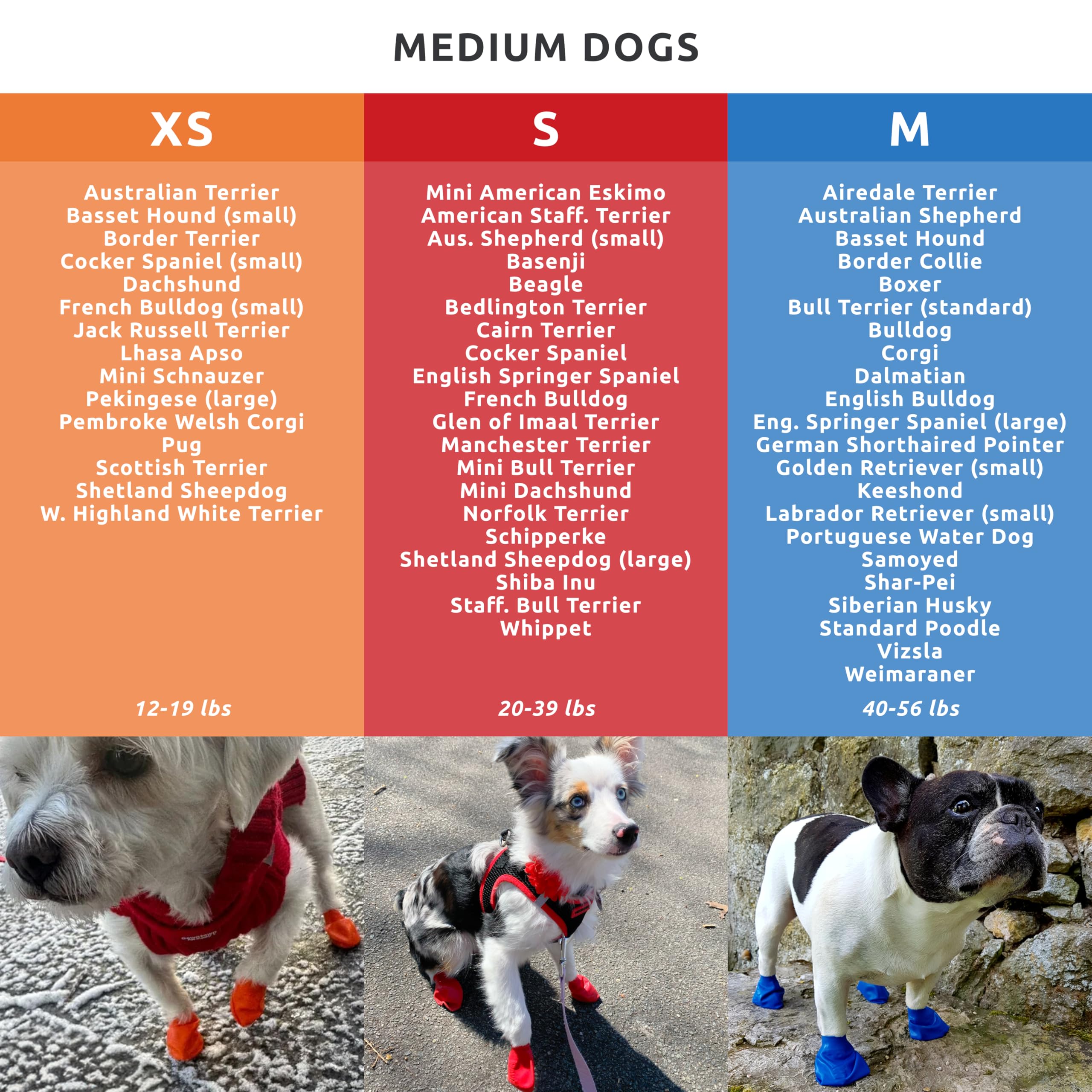 Pawz Durable All Weather Dog Boots, czerwone, małe