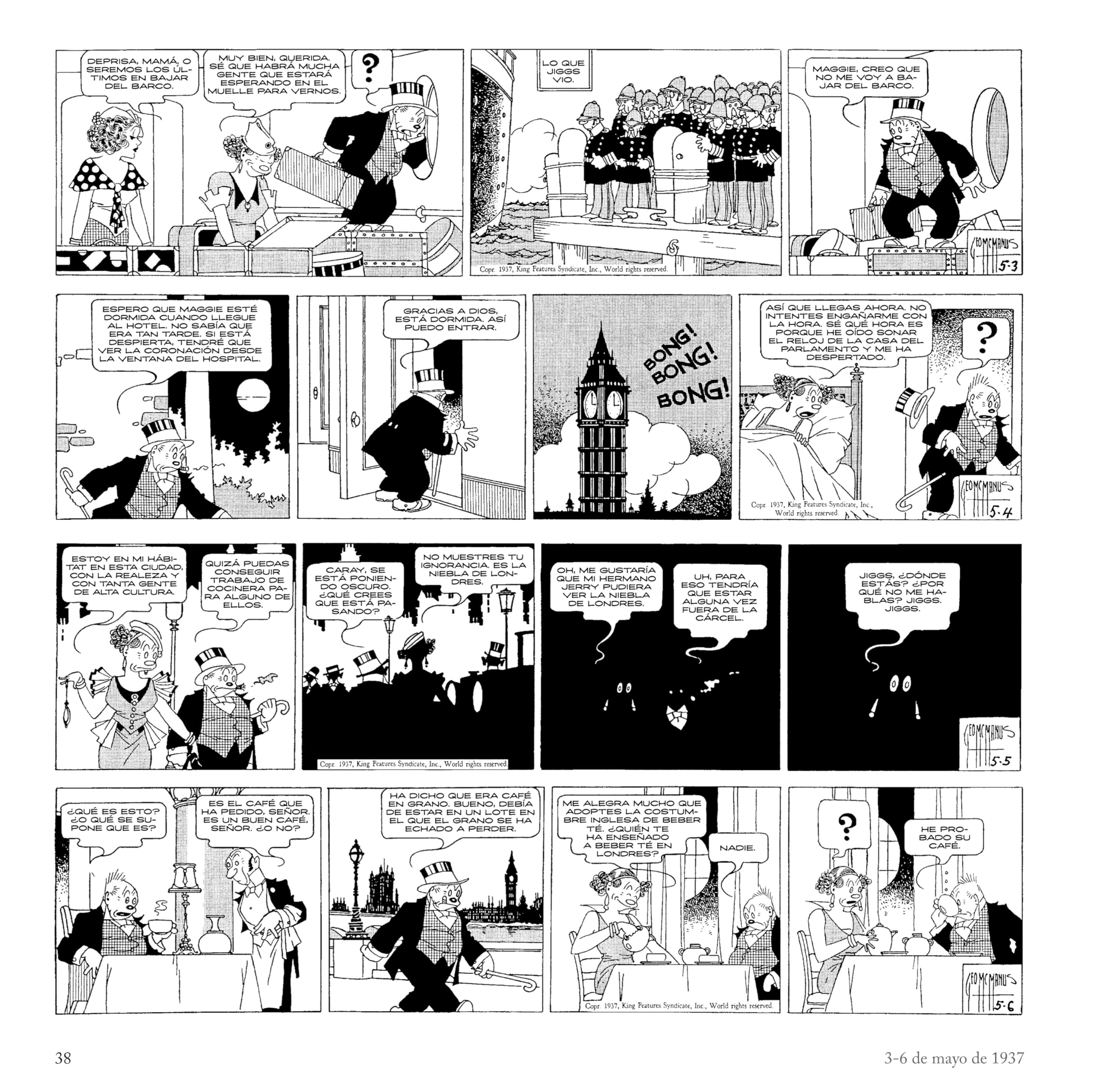 BRINGING UP FATHER (1957-1938) (COMICS Y NOVELAS GRAFICAS)