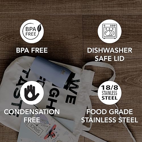 Miniatura 5 de Mighty Mug La taza Untippable  Agarres cuando se golpea, levanta para sorbos  Vaso aislado de acero inoxidable  Apto para portavasos  Regalos para