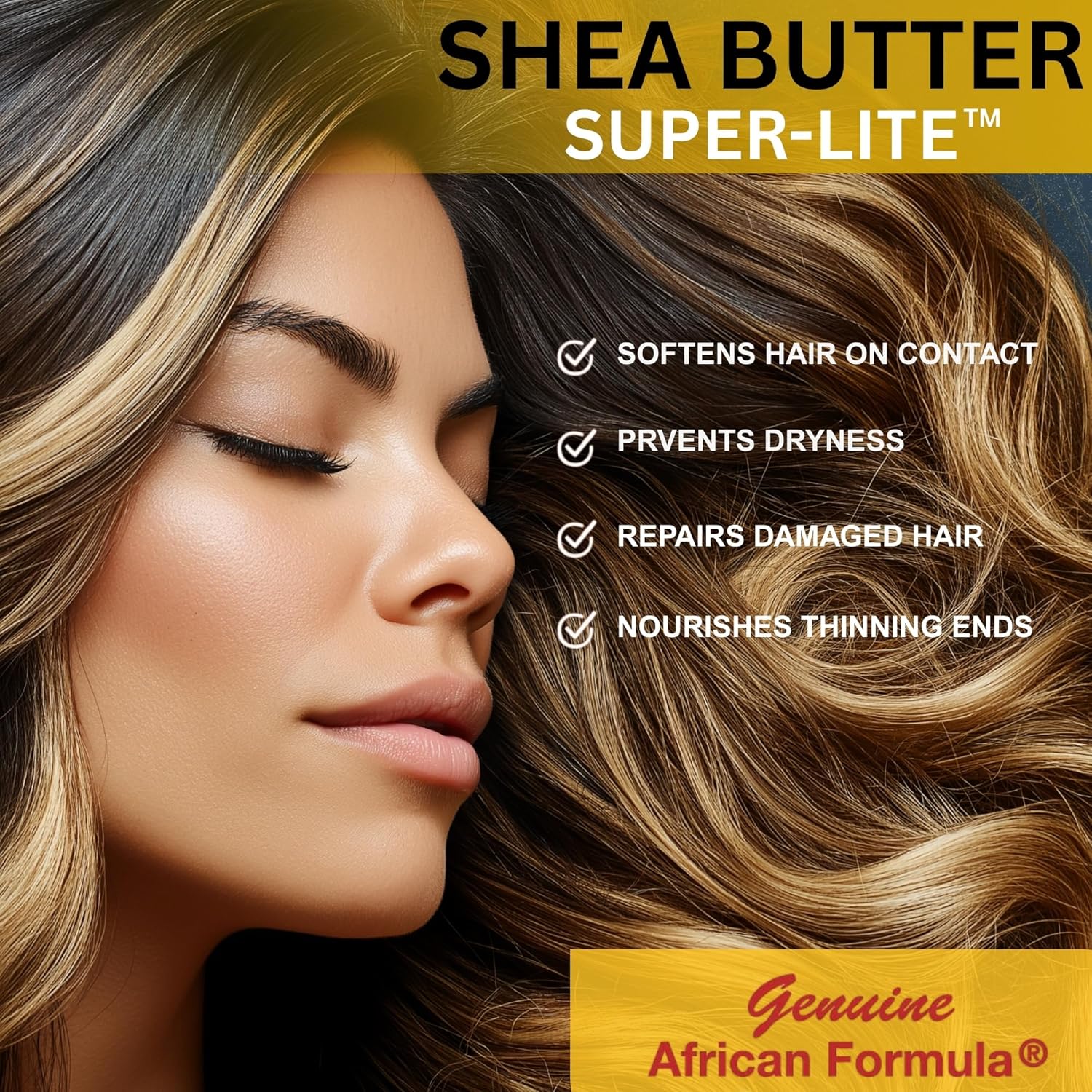 Shea Butter Super-Lite Hair Grease – 4oz (118.29 ml) | Moisturizing & Conditioning with Palm, Cocoa, Olive, Almond & Coconut Oils | Softens Dry Hair, Nourishes Scalp & Restores Shine - Image 4