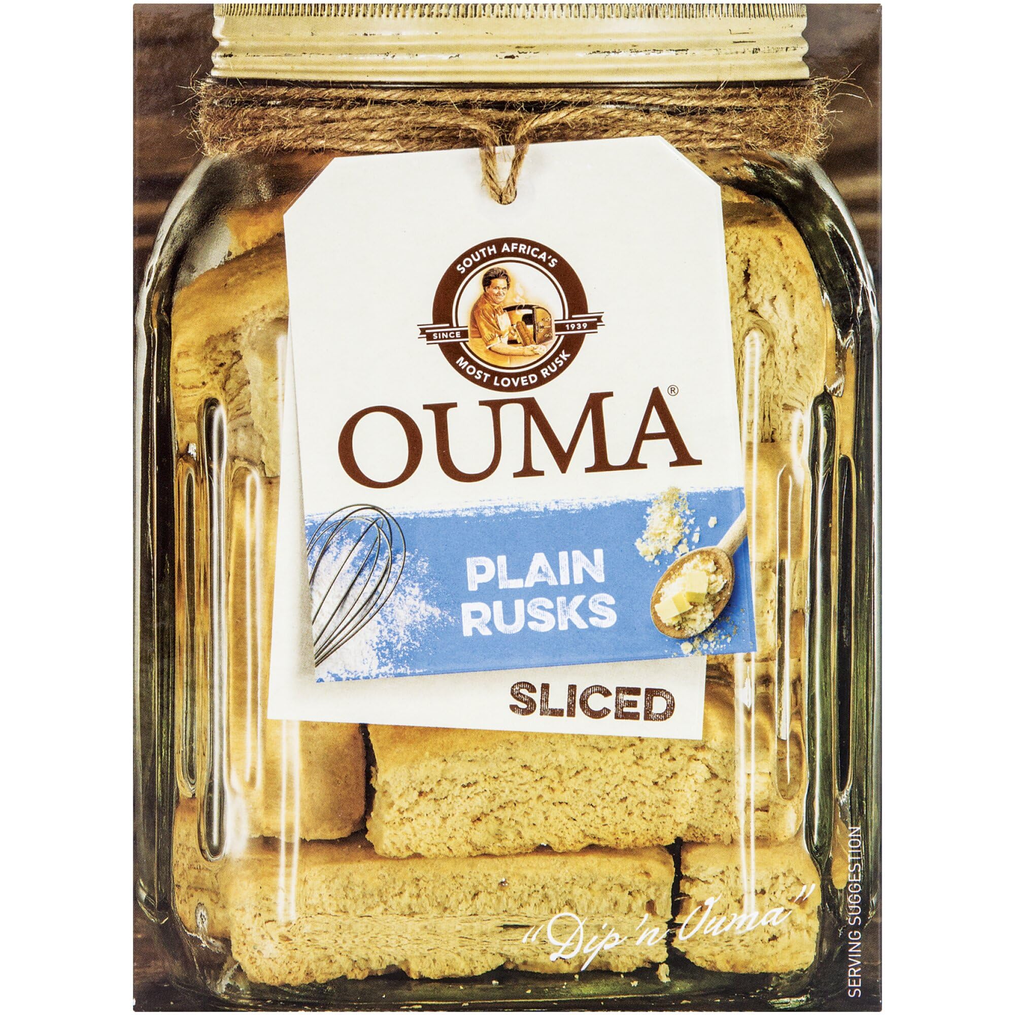 Ouma Sliced Plain Rusks (2 Pack)