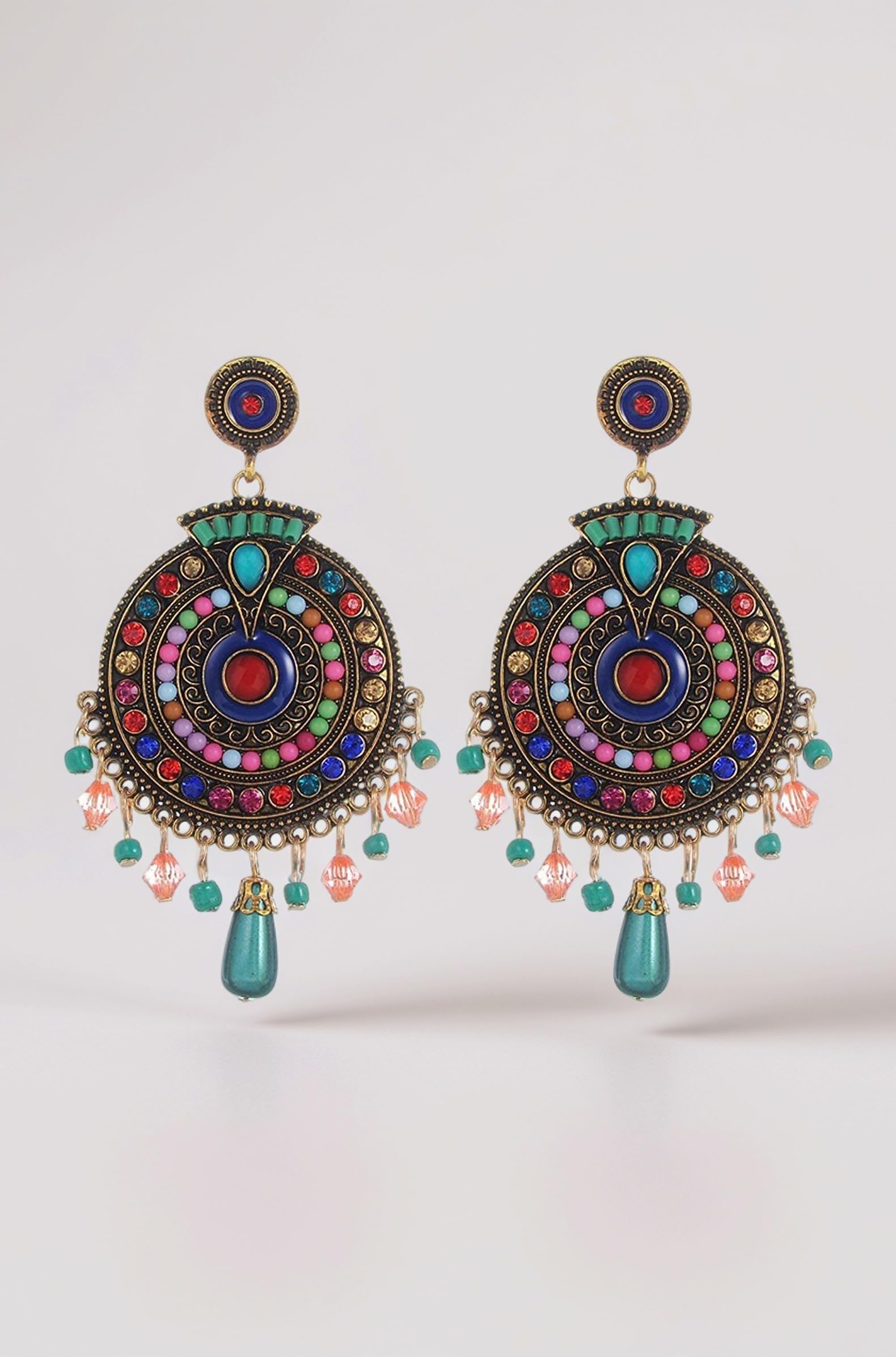 Jewellery Bohemian Multi-Color Earrings for Girls and Women