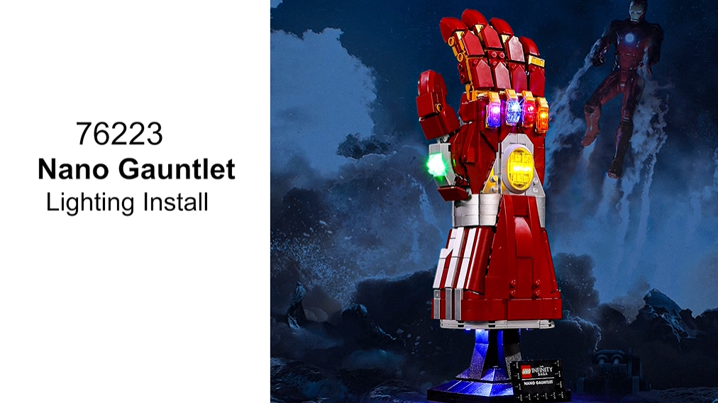 Amazon.com: BRIKSMAX Led Lighting Kit for LEGO-76223 Nano Gauntlet