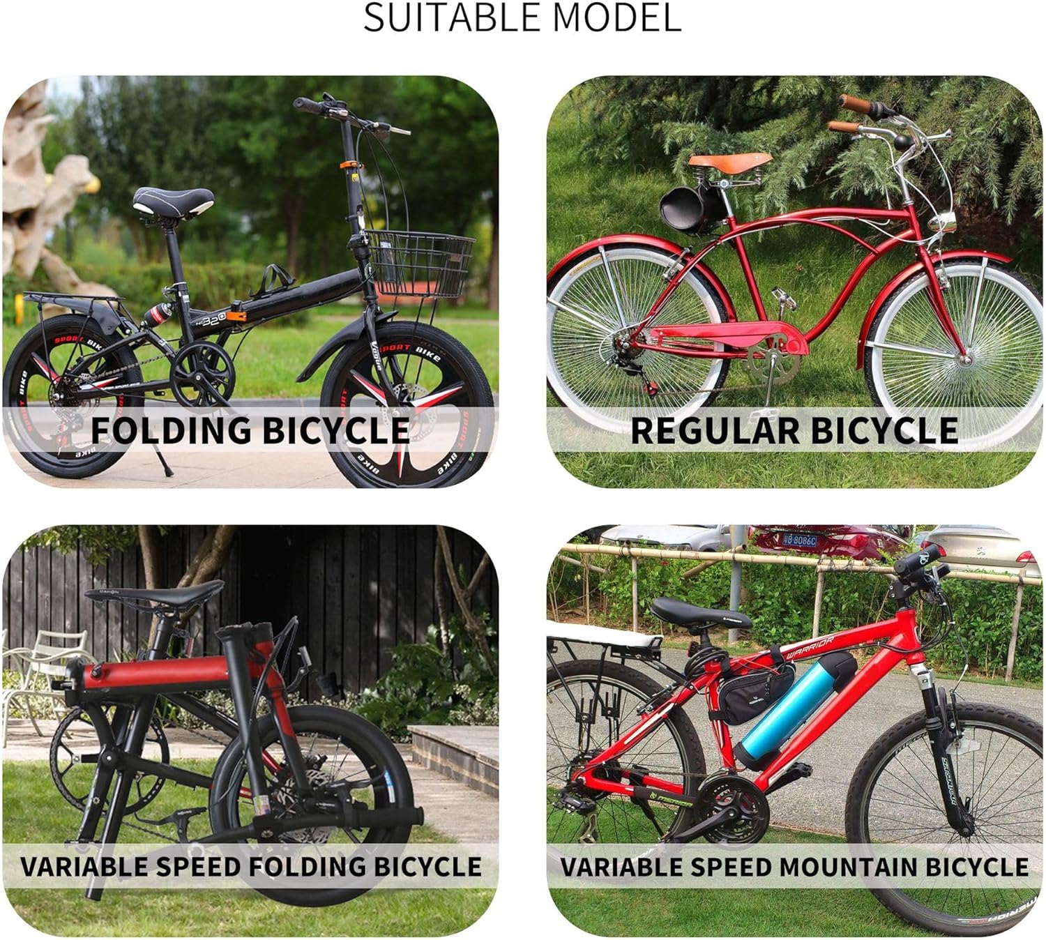 Bike Trailer,Bicycle Cargo Trailer,Supports up to 40 kg,Cart Bicycle Carrier,Universal Bicycle Coupler,for Carrying Stuff