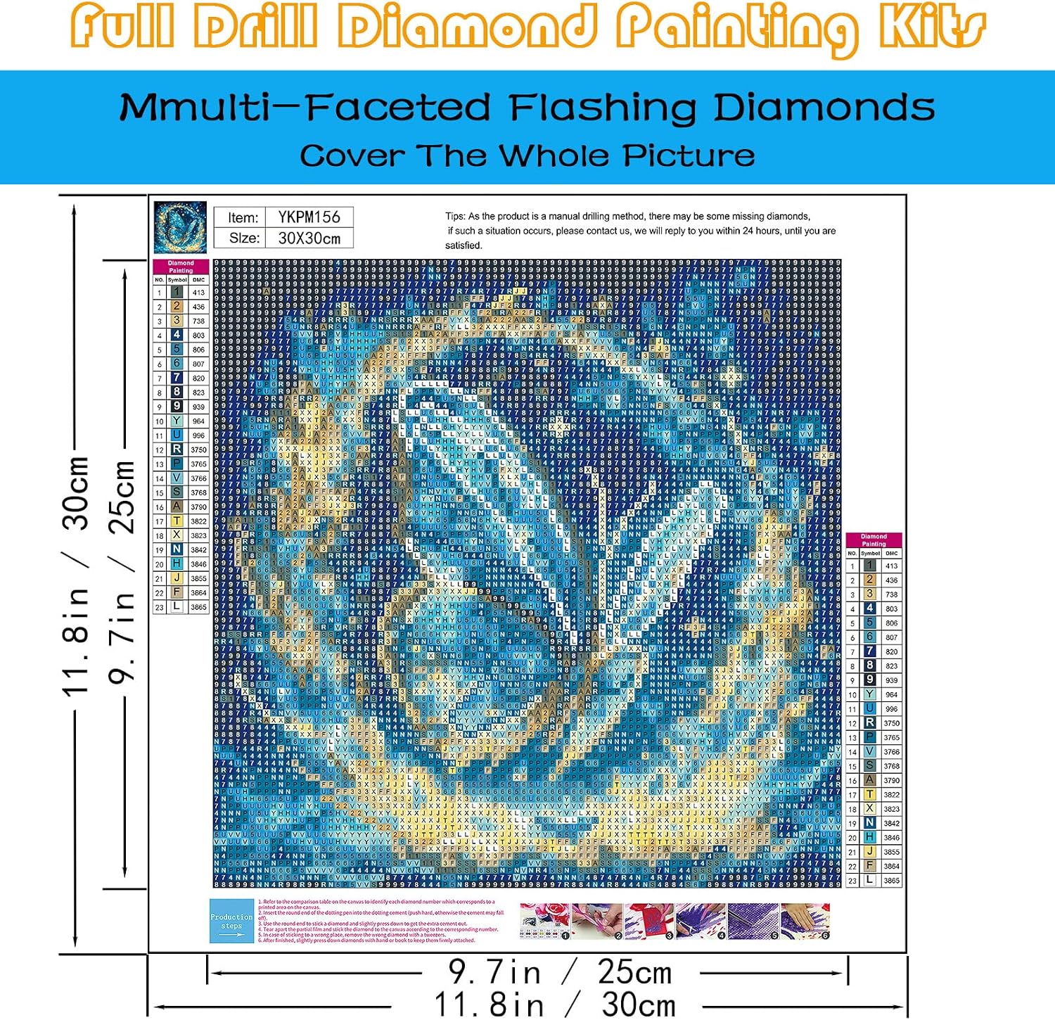 Butterfly Diamond Art Kits for Adults, 5D Diamond Painting Kits for Adults image 3