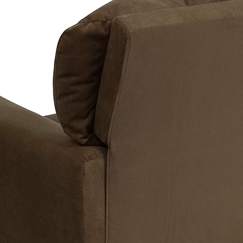 Miniatura 196 de Flash Furniture Chandler LeatherSoft - Silla reclinable para niños con portavasos y reclinable de seguridad, silla reclinable contemporánea para