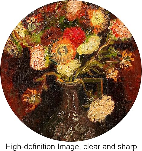 Miniatura 213 de A&T ARTWORK The Starry Night de Vincent Van Gogh. Tamaño del marco: 36 x 30 pulgadas, tamaño de la imagen: 30 x 24 pulgadas, reproducciones clásicas