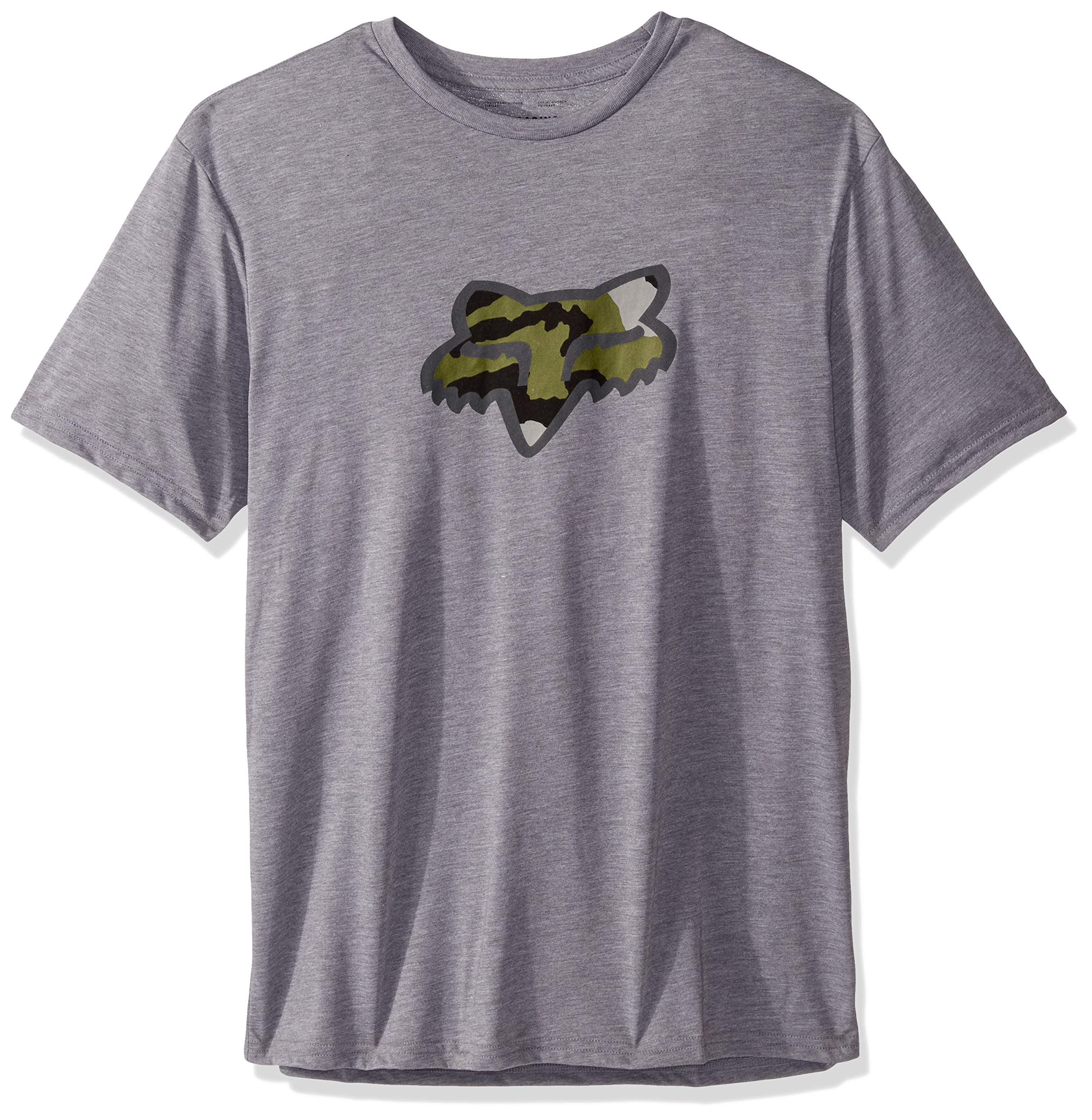 Fox Predator Ss Tech Tee Heather Graphite S tejido técnico de secado rápido 2