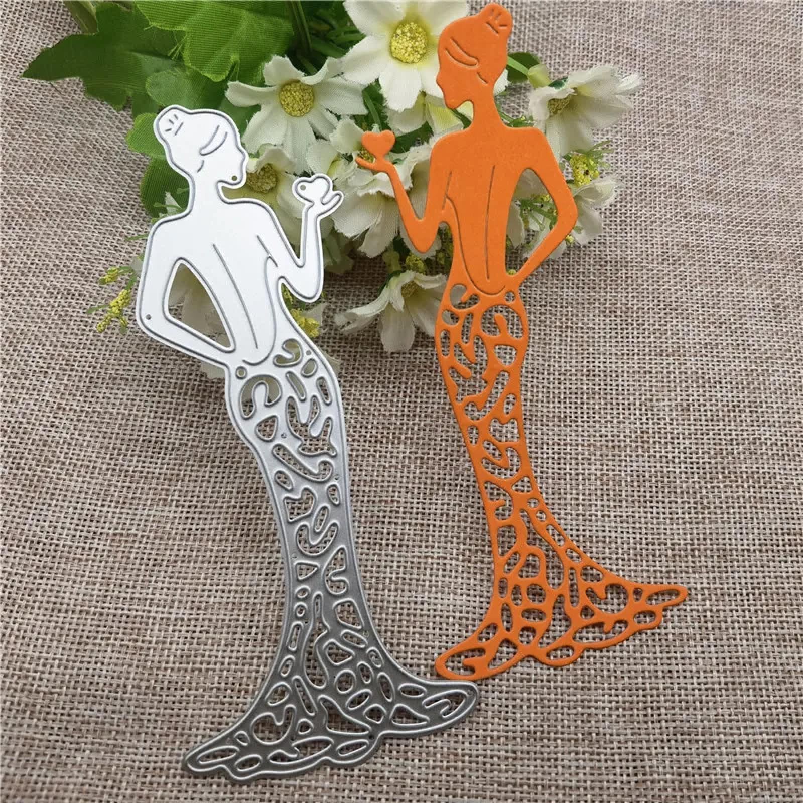 Matrices de découpe pour gaufrage de cartes de mariage sans effort