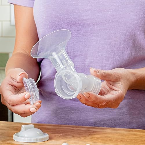 Miniatura 4 de Dr. Brown's Softshape - Protectores de silicona, bridas para extractores de leche manuales y eléctricos, sin BPA, tamaño B (0.984 in), 2 unidades