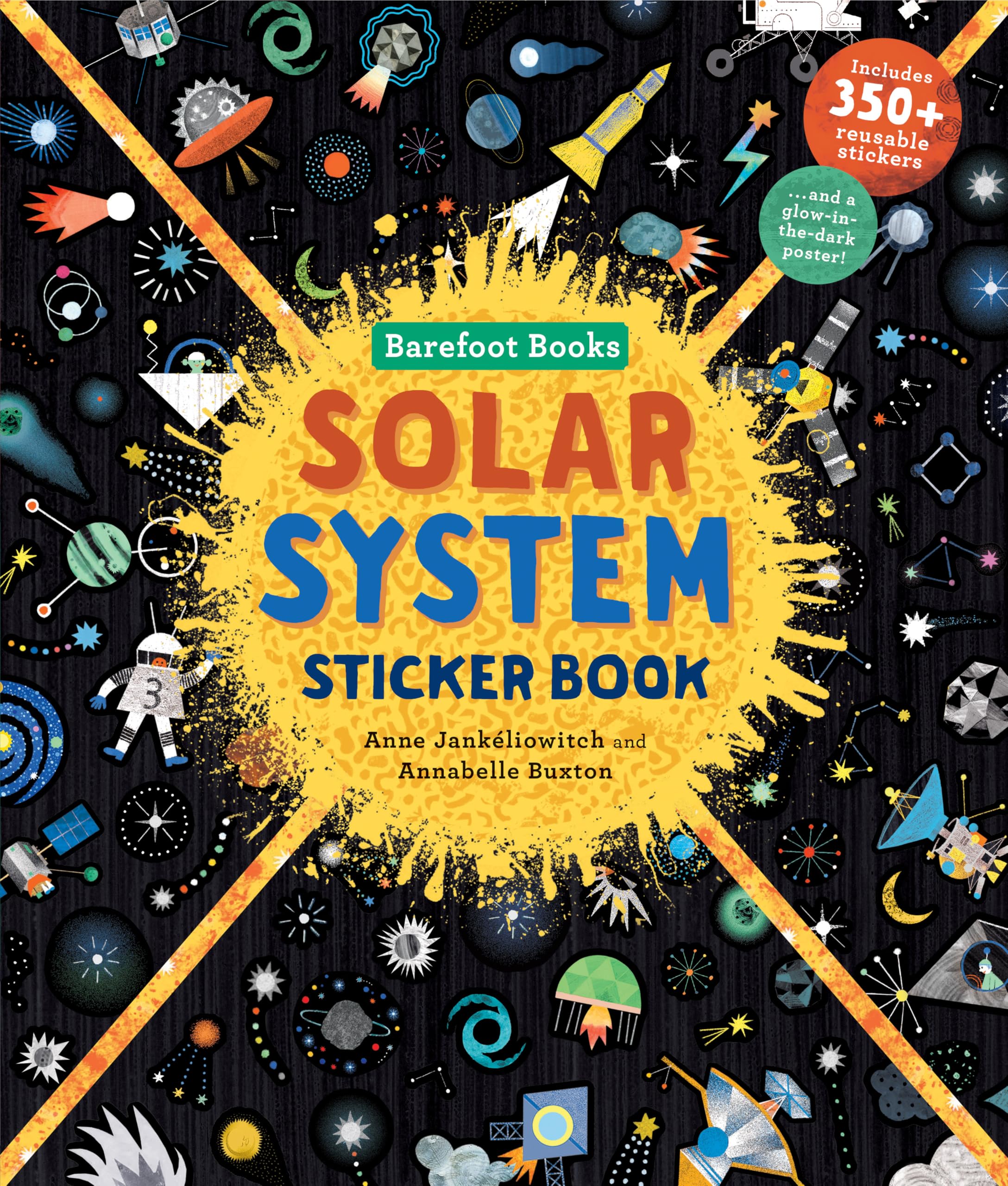 Barefoot Books Solar System Sticker Book (Barefoot Sticker Books)