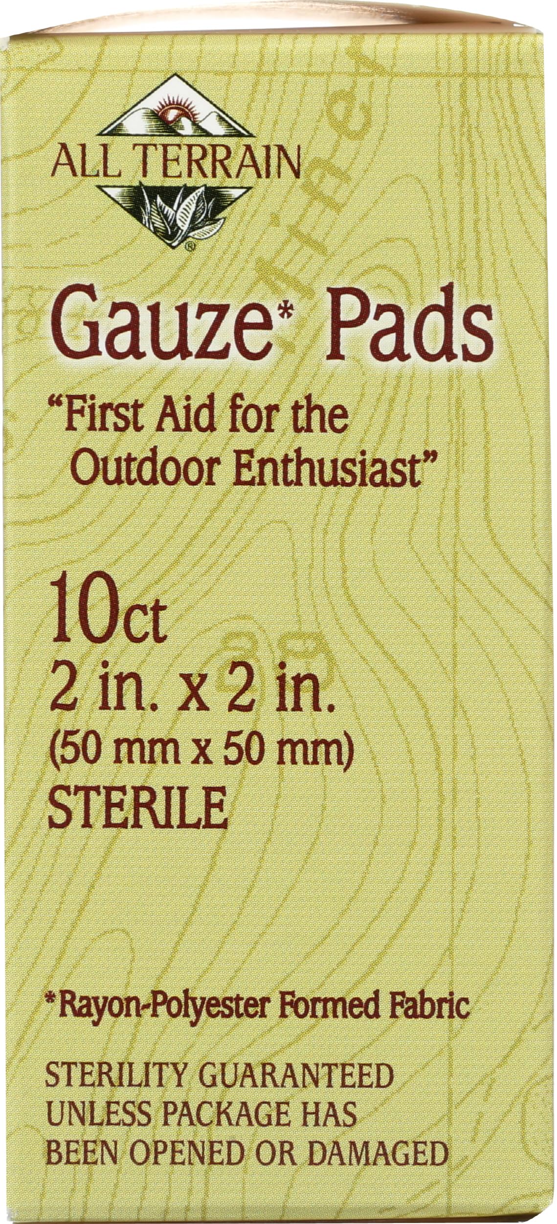 All Terrain Gauze Pads 2 X 2, 10 Ct — Amazon image 4