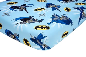 Warner Brothers Batman 4 pc Toddler Bedding Set