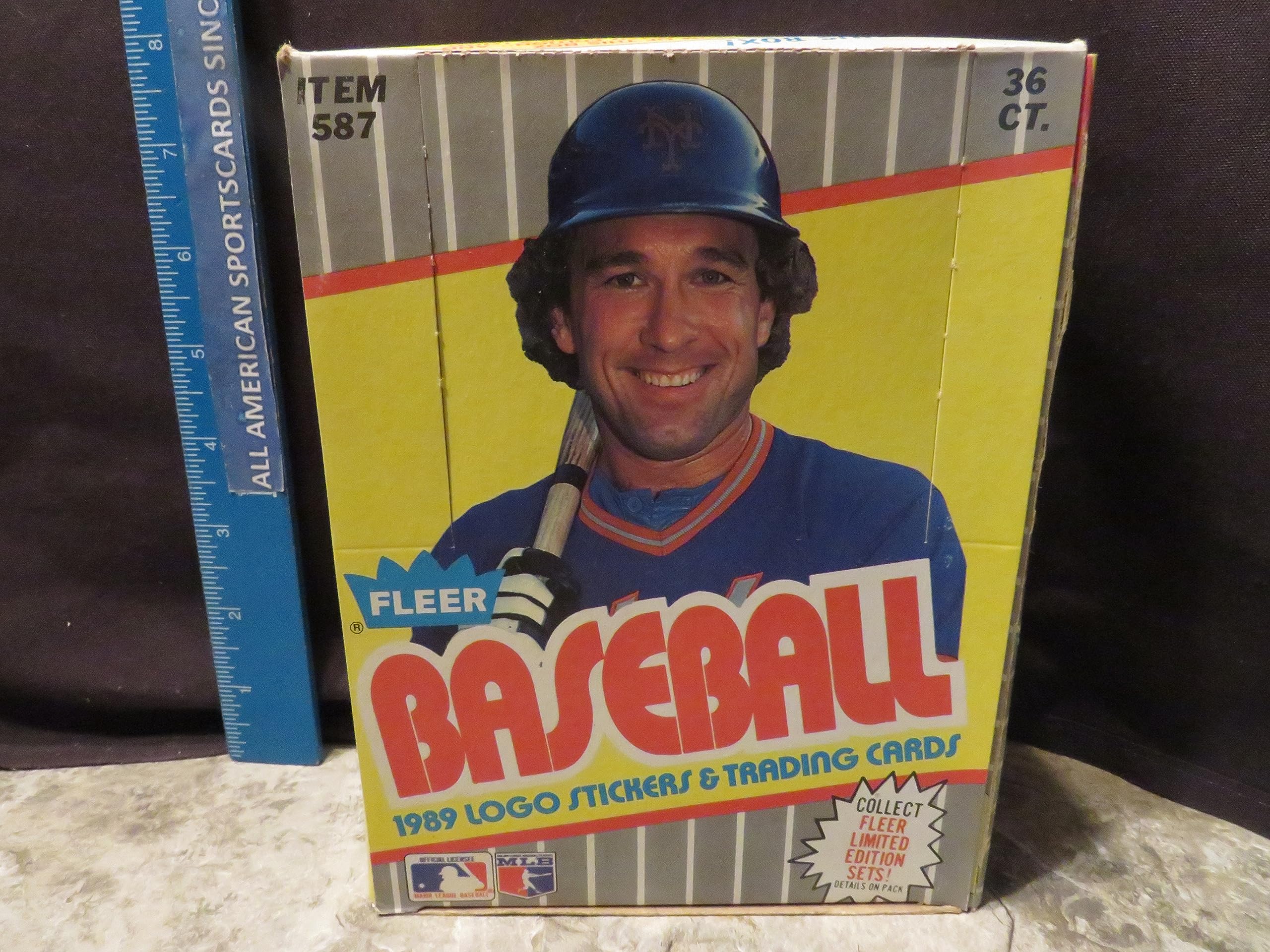 Amazon.com: 1989 Fleer Baseball Card Hobby Box : Collectibles