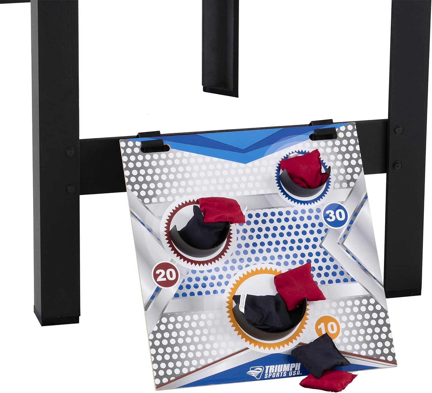 Triumph 13-in-1 Combo Game Table Includes Basketball, Table Tennis, Billiards, Push Hockey, Launch Football, Baseball, Tic-Tac-Toe, and Skee Bean Bag Toss : Sports & Outdoors