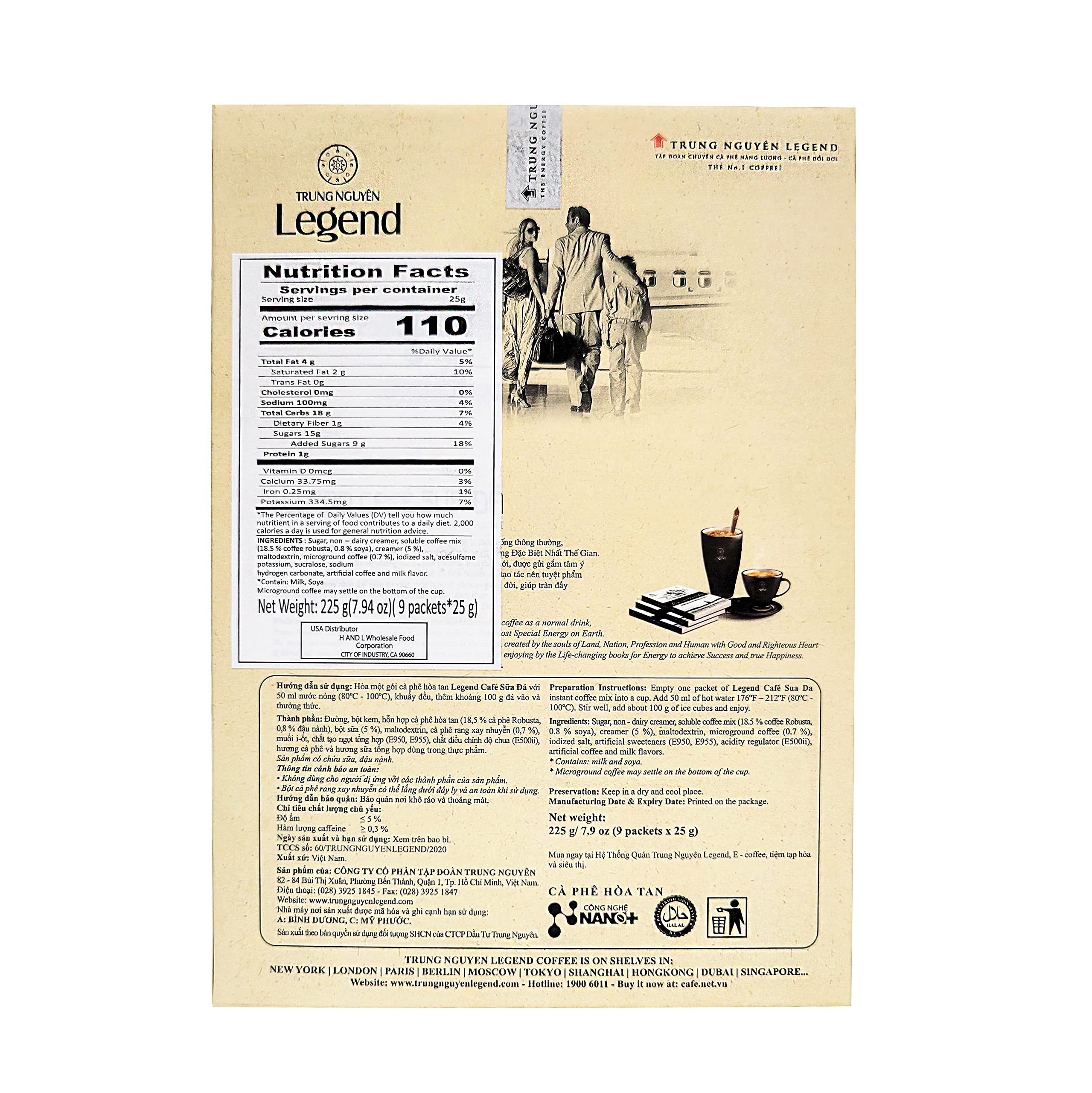 Buy Trung Nguyen Legend Instant Coffee Special The best Cafe Sua Da