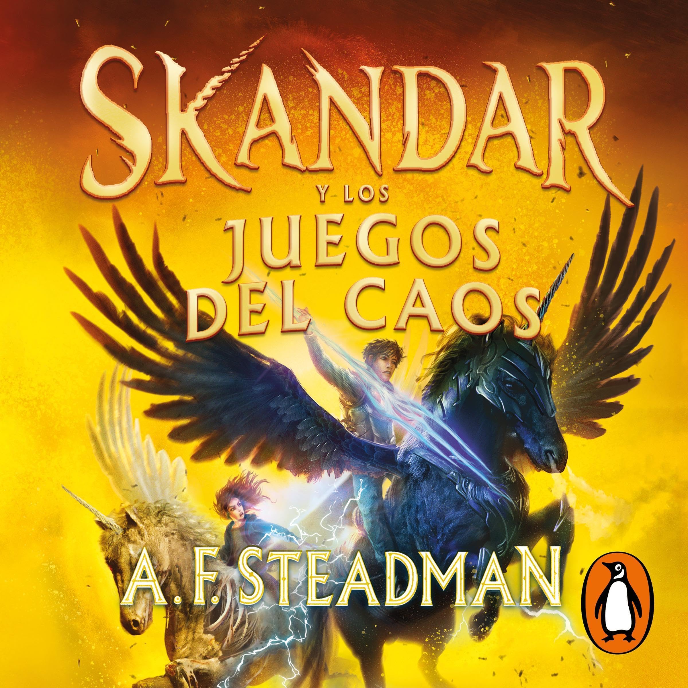 Cover art for Skandar y los Juegos del Caos [Skandar and the Chaos Trials]