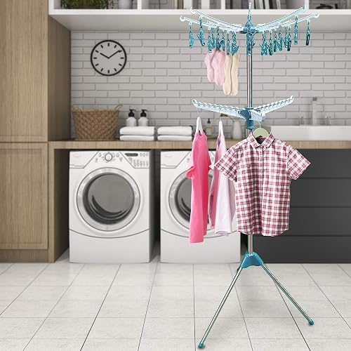 Sèche-linge pliable pour intérieur ou extérieur Hyfive