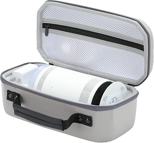 Funda rígida de viaje para Samsung The Freestyle Projector, funda de transporte compatible con bolsa dura de EVA de 30 a 100 pulgadas de 2ª