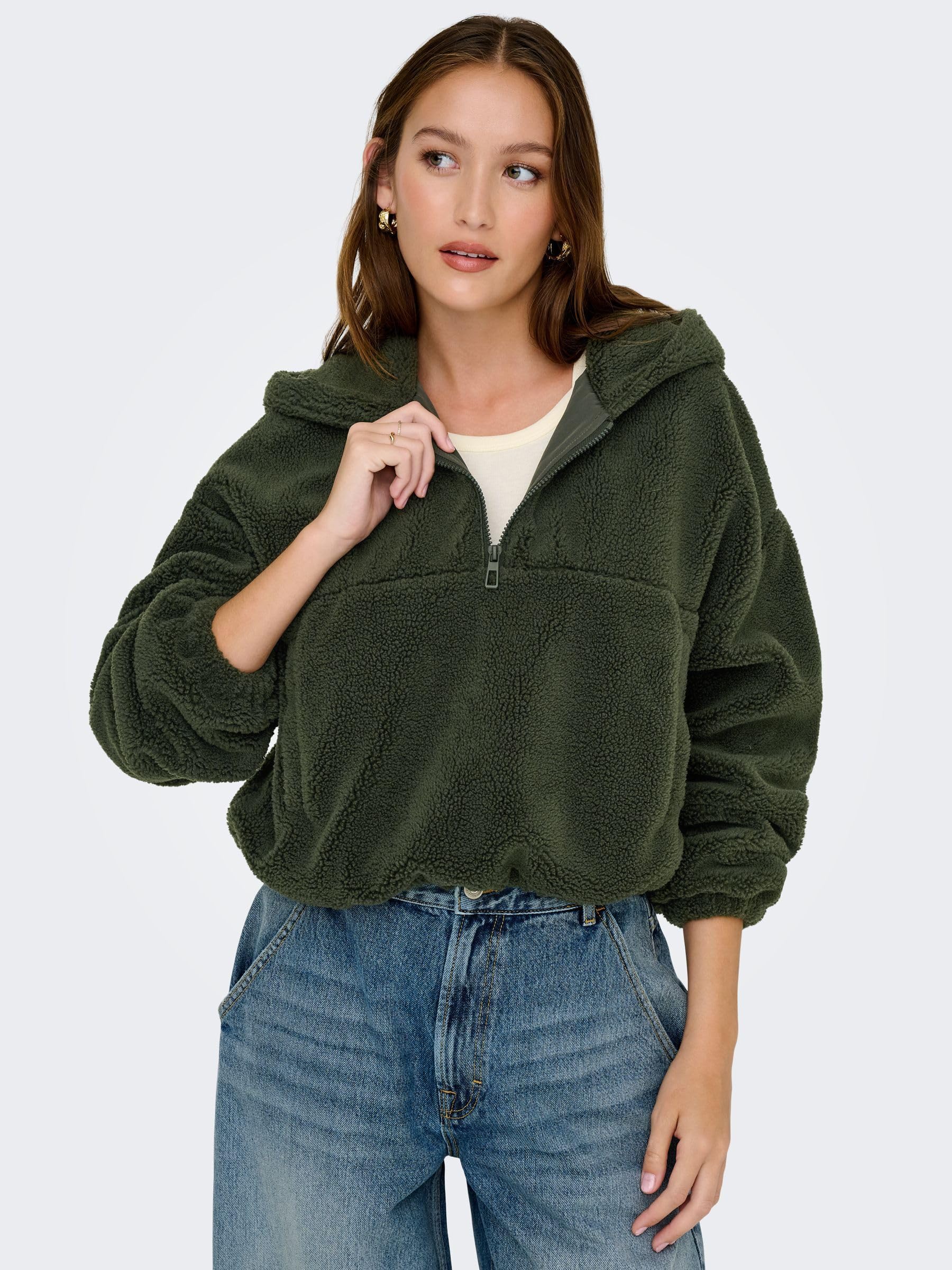 ONLY Onlsiena Teddy Anorak Life CC OTW damskie buty sportowe, rodzynka, S