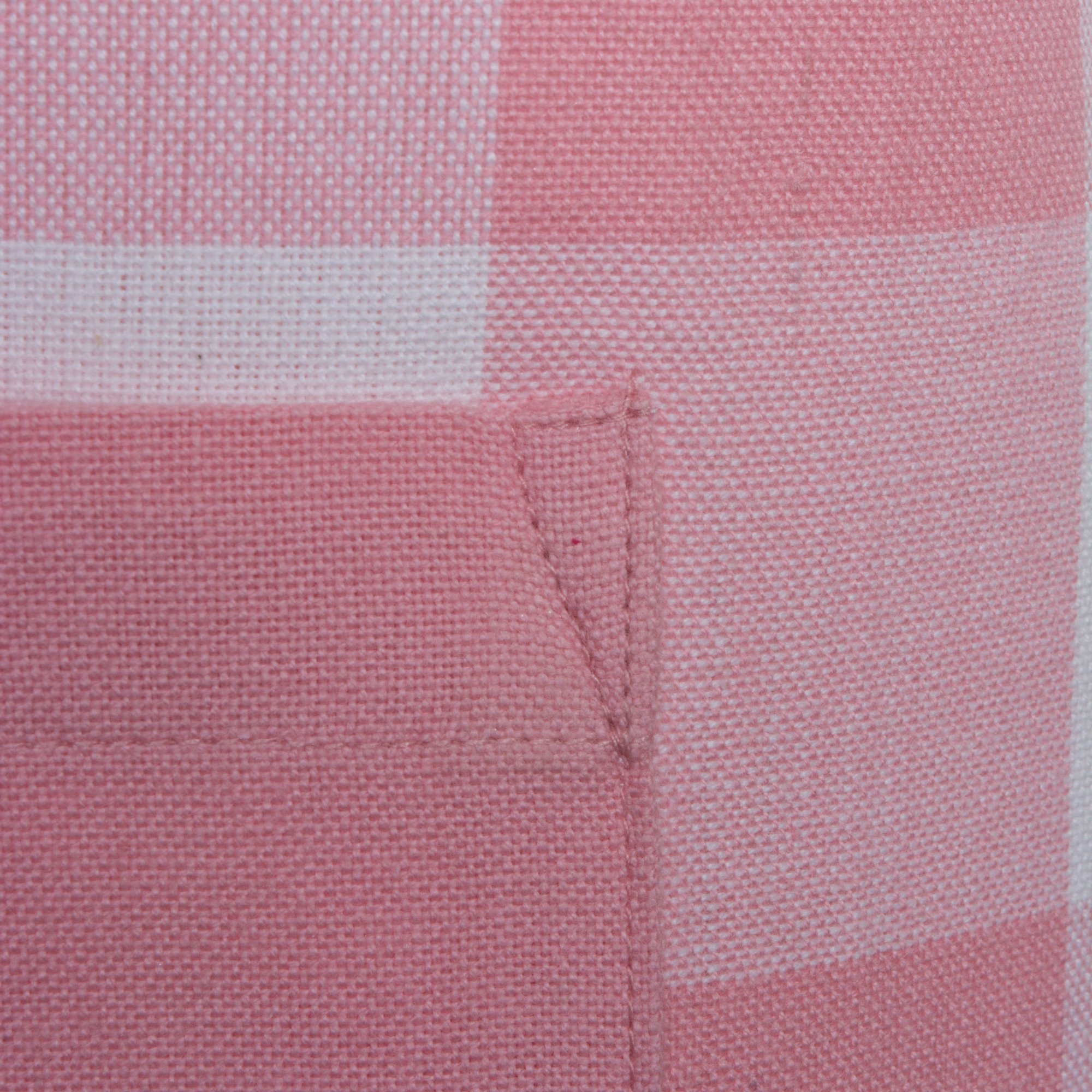 DII Unisex Buffalo Check Kitchen Collection, Classic Farmhouse Chef Apron, One Size, Pink &White, One Size (Fits Most) - Image 3
