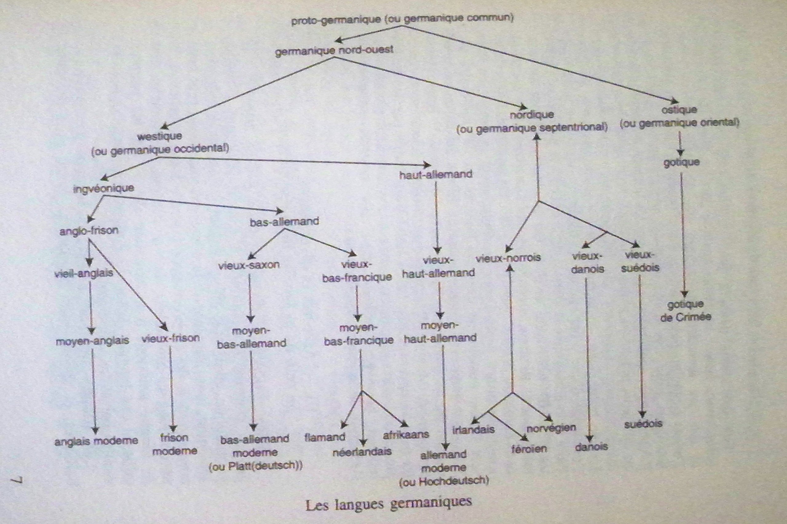 Histoire de la langue Anglaise