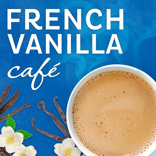 Vista 80 de Maxwell House International - Mezcla de café instantáneo de vainilla y caramelo con un estilo de cafetería (recipiente de 8.7 onzas)