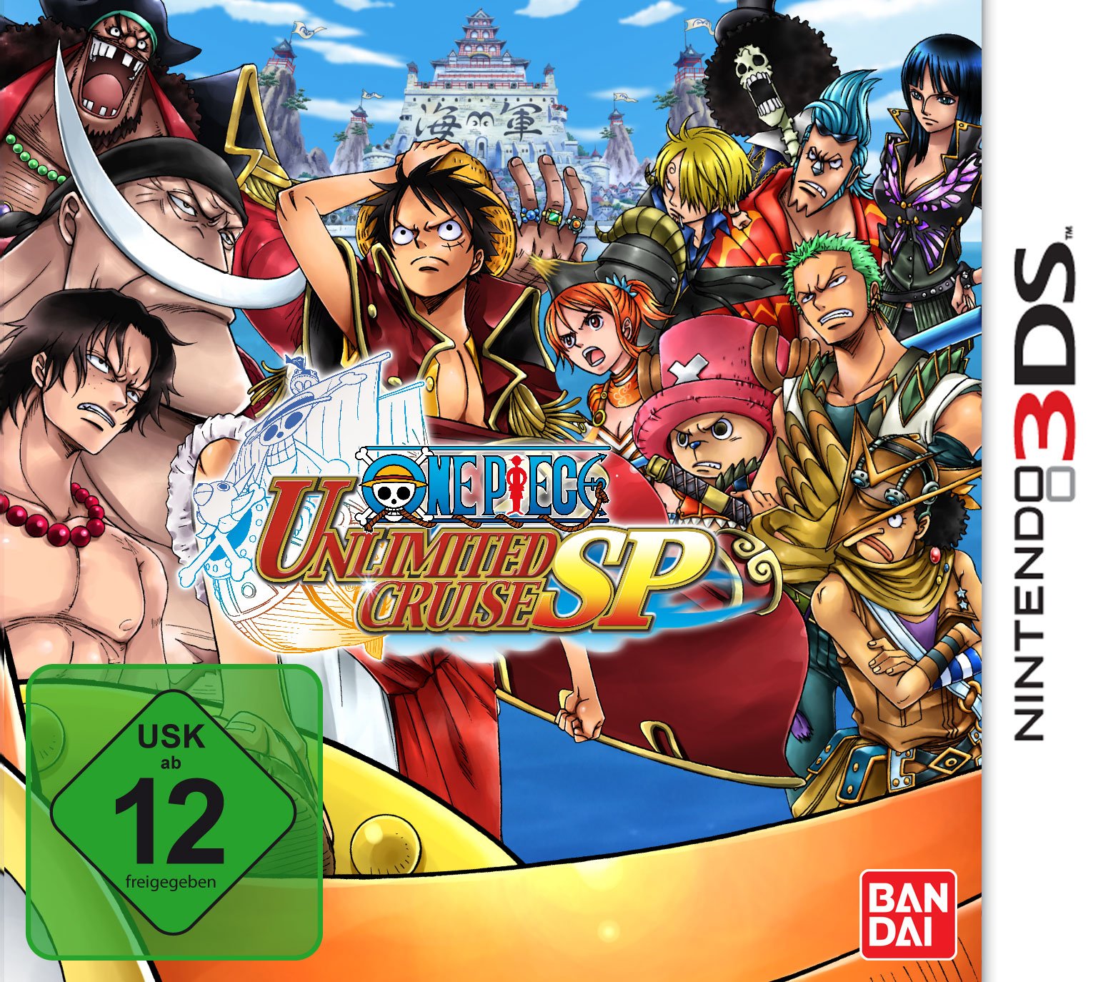 Jeu Nintendo 3DS One Piece Unlimited Cruise SP - Très Bon état - Boîtier & Manuel - Édition 2013