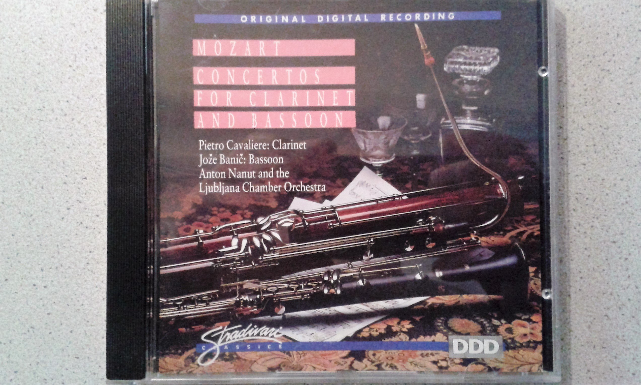 Concertos for Clarinet and Bassoon [Audio CD]