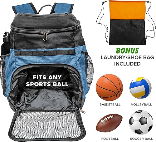 Miniatura 3 de Mochila de baloncesto con compartimento para pelotas