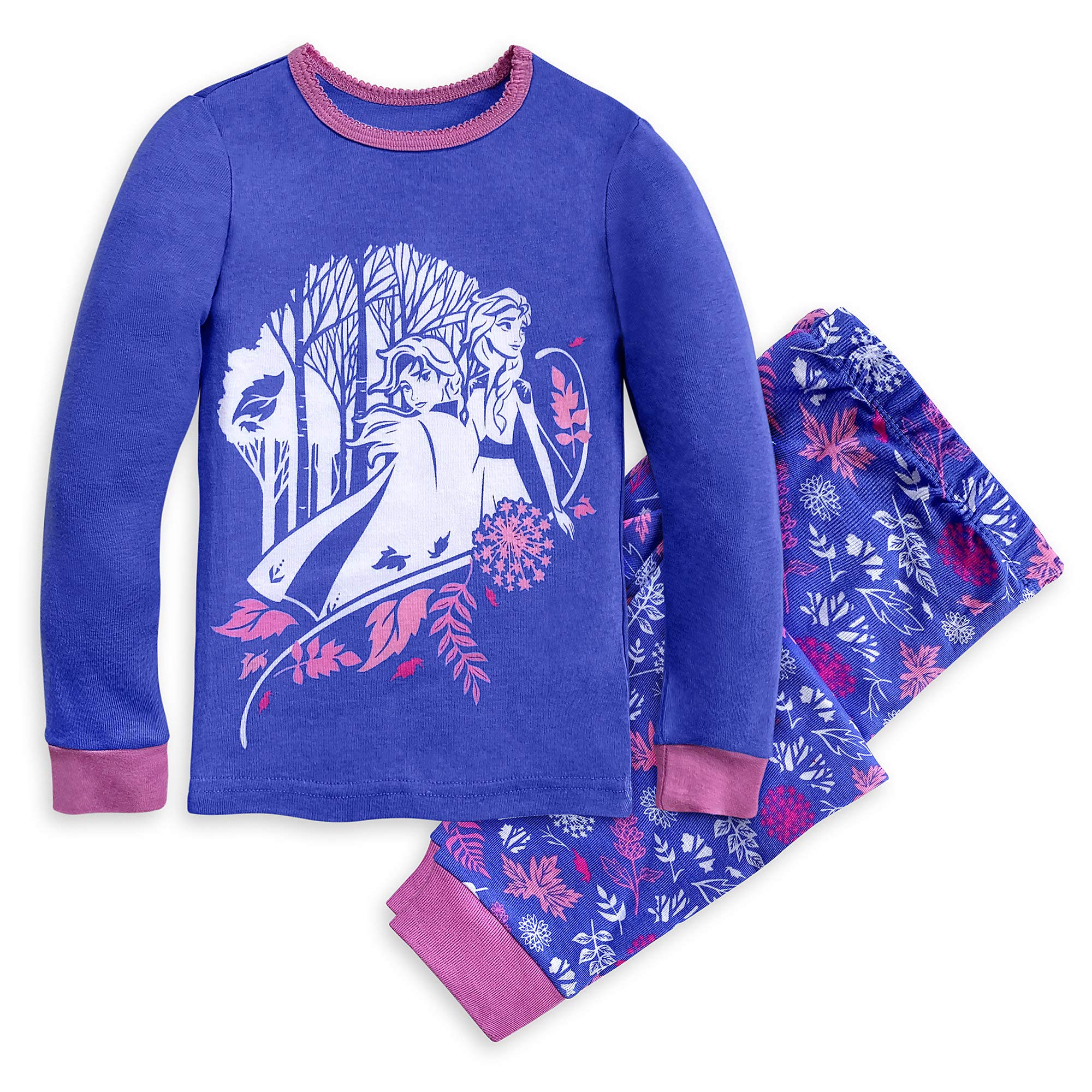 Disney Anna and Elsa PJ PALS for Girls – Frozen 2, Size 3
