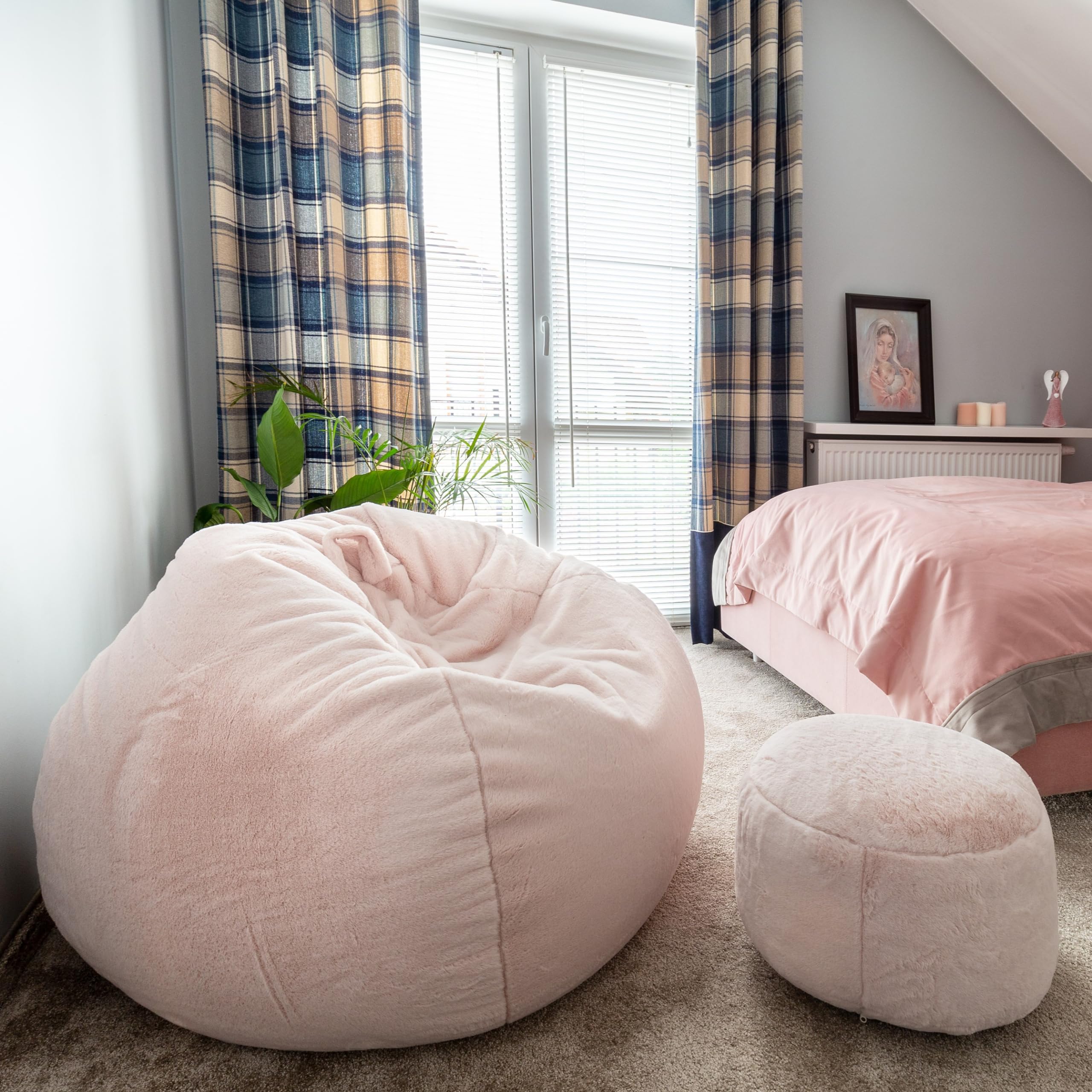 Ecopuf Yeti | Bean Bag with Removable Cover XL