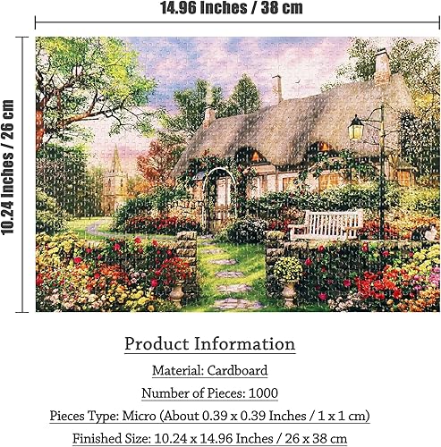 Miniatura 3 de MISITU Rompecabezas de 1000 piezas para adultos, minirompecabezas de micro piezas, desafiantes, difíciles, regalo de Navidad, cumpleaños, juegos,