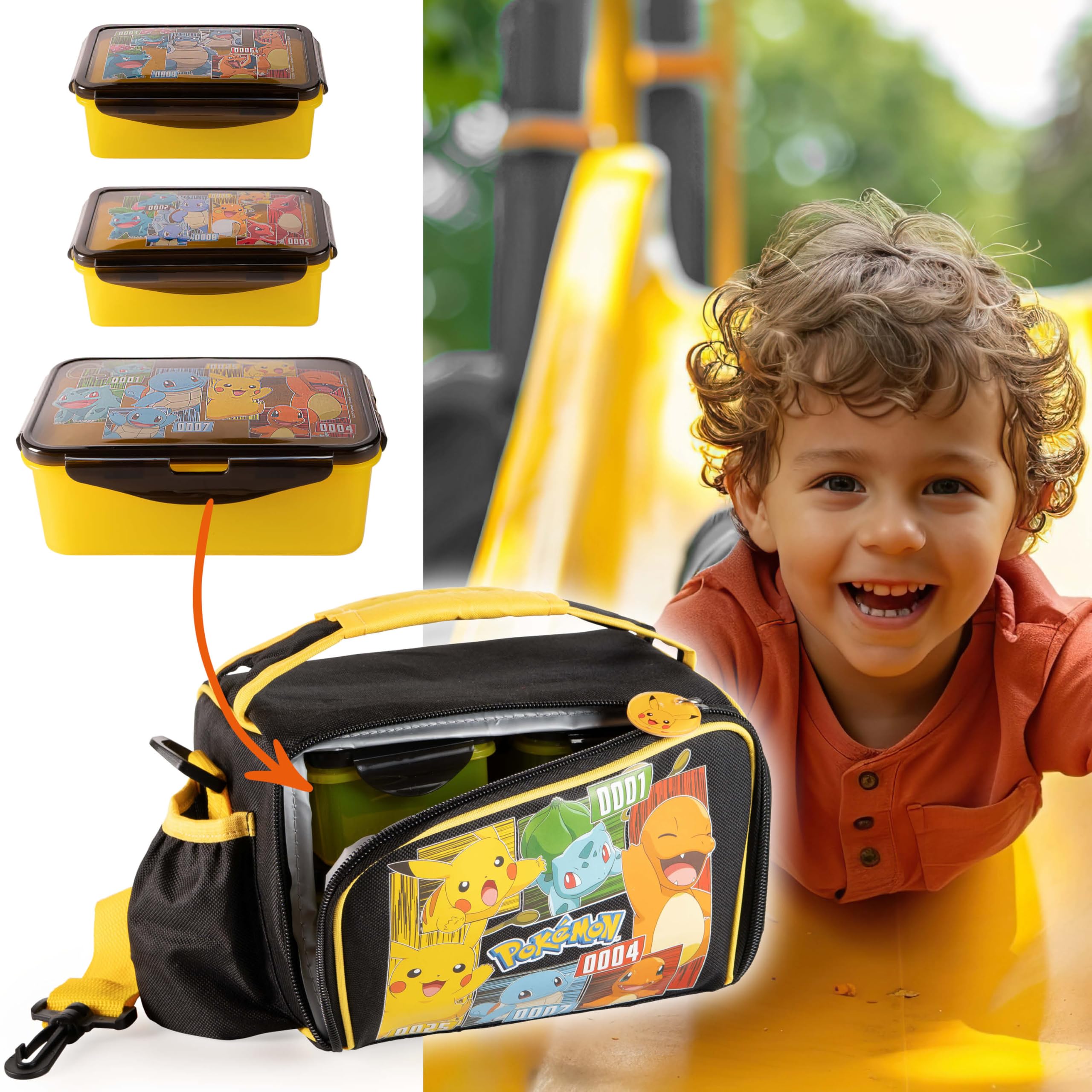 Pokémon - Bolsa isotérmica con fiambrera