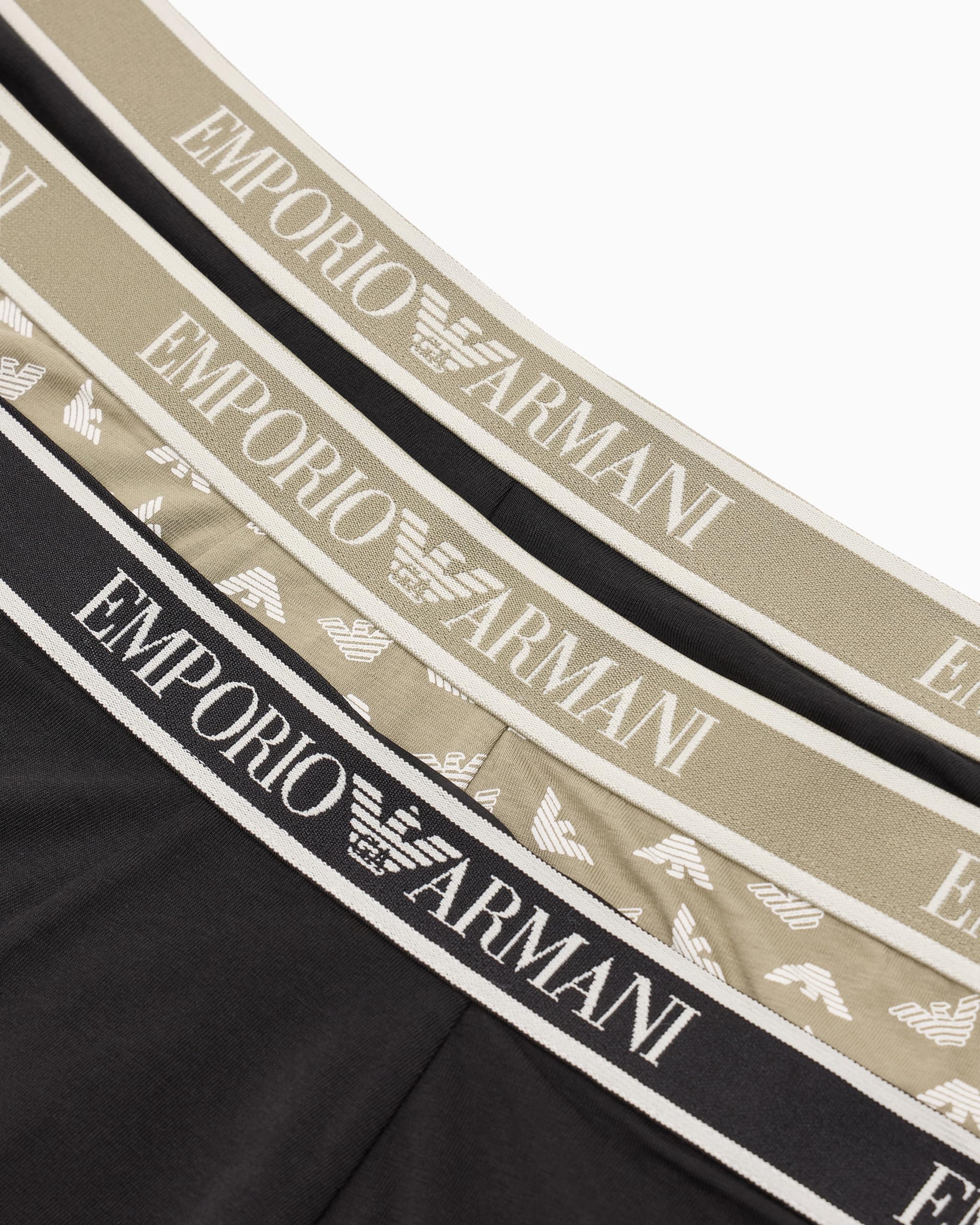 Emporio Armani 3-Pack Trunk Bañadores Ajustados para Hombre Hombre (Pack de 1)