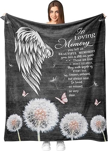 Miniatura 8 de Regalos conmemorativos para la pérdida de la madre, regalos de duelo, regalos de condolencias por pérdida de mamá, manta de regalos conmemorativos