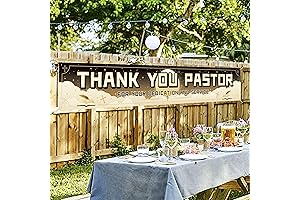 Pastor Appreciation Banner - A Token of Gratitude for Your Spiritual Guidance