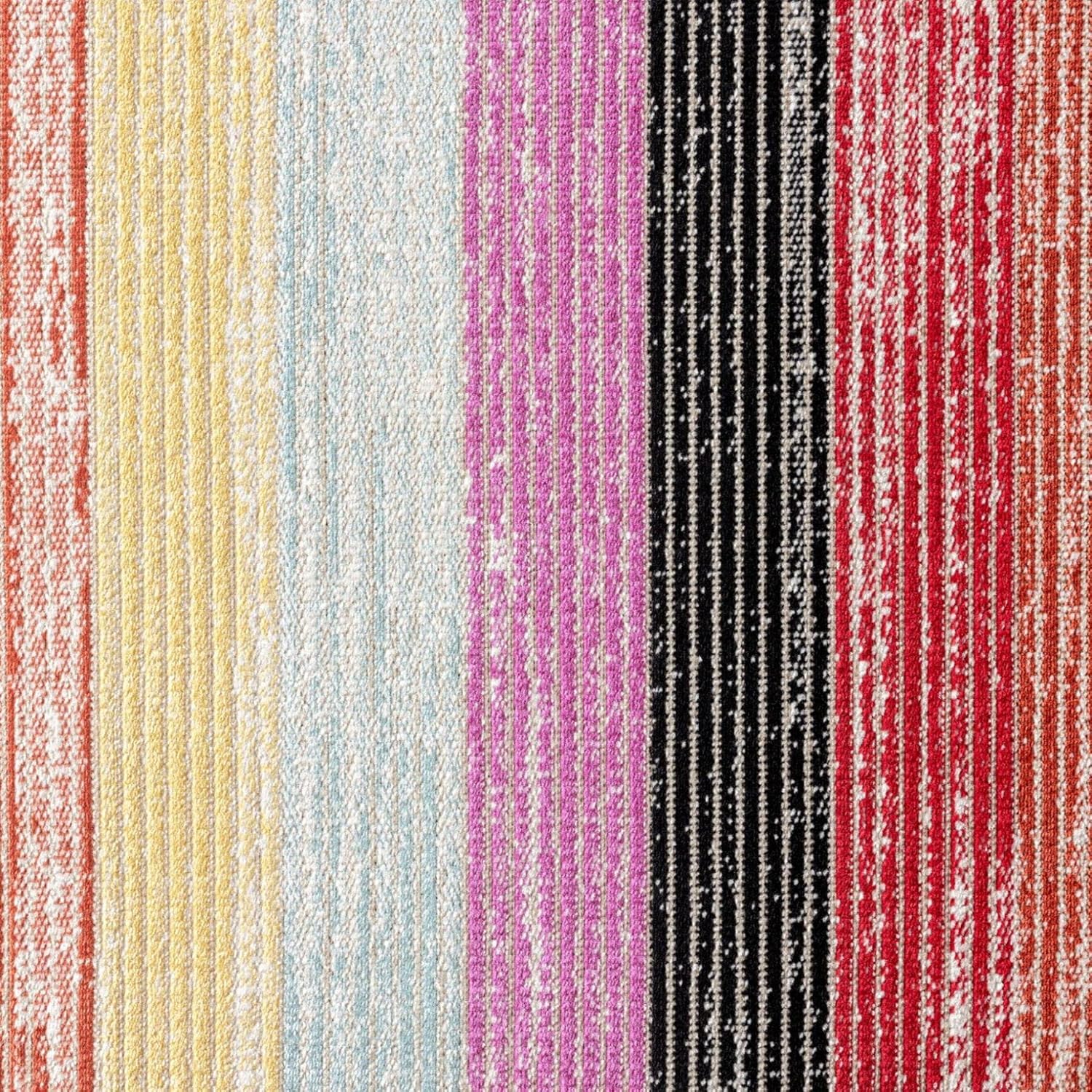 Nicole Miller New York Patio Sofia Estelle Indoor/Outdoor Area Rug, Red/Pink, 5'2"x7'2" Rectangle