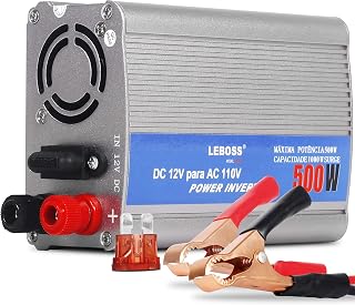 Inversor de energia 500w automotivo inversor de tensão transformador conversor 12v para 110v veicular com cooler